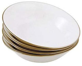 Royal Worcester Classic Gold Cereal Bowl 17cm (Set of 4)