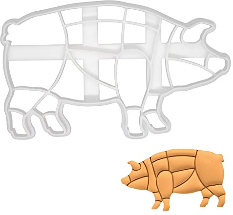 Fleischteile Schwein Ausstechform, 1 Teil, Bakerlogy