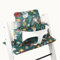 UKJE Cuscino compatibile con Stokke Tripp Trapp - Morbido cuscino per sedile per neonati, bambini e bambini piccoli, Accessori per seggiolone, Inserto in tessuto di cotone (Scimmia verde)