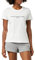 Tommy Hilfiger T-Shirt Femme Manches Courtes Heritage Encolure Ronde, Blanc (White), S