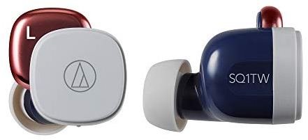 Audio-Technica SQ1TW Kabelloser Kopfhörer Blau/Rot