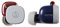 Audio-Technica SQ1TW Auriculares Inalámbricos Azul Marino / Rojo