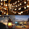 Luci LED a Batteria, Catena Luminosa 5M 50 Led per Esterni, Feste, Natale, Decorazione di Nozze, Matrimonio, DIY, Festa, Bianco Caldo