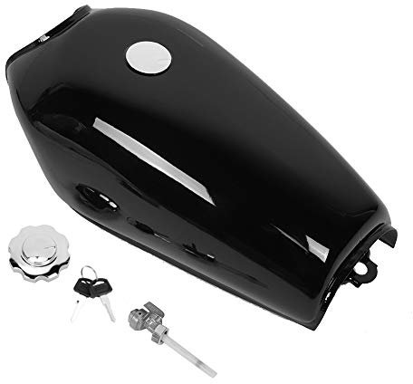 Réservoir d'essence de moto ,réservoir de carburant de moto en fer vintage résistant aux chocs universel pour remplacement d'entretien pour CG125