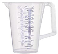 Pressol Messbecher 1 l blau bedruckte Skala Polypropylen