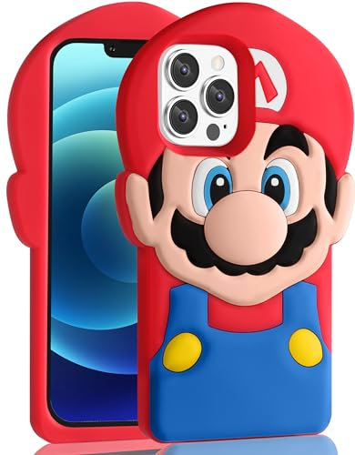 Koecya for iPhone 13 Pro Max Case 6.7 Cute Cartoon 3D Character Funny Girly Cases for Girls Boys Women Teens Kawaii Unique Fun Cool Silicone Soft Aesthetic Cover for Apple 13 Pro Max, Maliao
