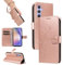SRISHP Cover per Samsung Galaxy A54 5G, Magnetica Cover a Libro con Slot per Schede, Custodia in PU Pelle Portafoglio per Galaxy A54 5G, Oro Rosa