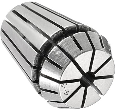 CoCud Mandrino a Pinze a Molla, Pinze a Molla Er-20 con Diametro di Serraggio di 4mm, Acciaio 40Cr, Mandrino Smontabile Comodo - (Applicazioni: per Macchine da Incisione Cnc)