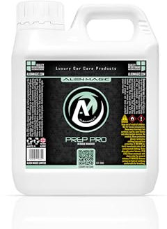 Alien Magic Prep PRO Residue Remover 1 Litre - Alcohol-Based Cleaner for Perfect Surface Prep - Removes Oils, Grease, Contaminants - Ideal for Coatings, Sealants, Waxes