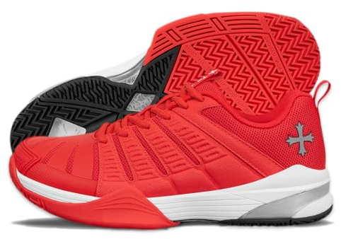 Teuton, AC1 All-Court, Zapatillas - Squash - Tenis - Balonmano - Padel - Voleibol - Pickleball - Calzado para Todo Tipo de Superficies