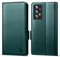 CASBST Handyhülle für Samsung Galaxy A52/A52s 4G/5G Hülle Premium Leder Schutzhülle Klappbar mit Kartenfach Ständer Magnet Handytasche mit RFID Flip Case Cover Klapphülle für Samsung A52/A52s Blaugrün