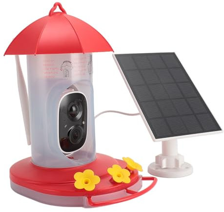 Bird Feeder with Camera, WiFi Smart Bird Feeder Camera with APP Control, Auto Capture Bird Videos & Motion Detection, for Bird Watching Lover