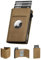 YESIIW Portefeuilles pour Homme avec Blocage RFID et Monnaie, Porte Carte Homme Pop-up AirTag pour Apple Air Tag, Portefeuille Homme avec Pince à Billets, Porte-Cartes pour Homme(Marron Clair)