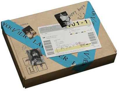 BTS - V 1ST SOLO ALBUM LAYOVER, [VERSION 2 : BLUE]