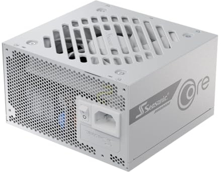 Seasonic Core GX-750 Alimentatore Per Computer 750 W 20+4 Pin Atx Atx Bianco (seasonic Core GX-750-V2-White Atx3.1 80 Plus Gold Power Supply)