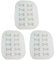 Juego de 3 moldes de silicona de grado alimenticio para golosinas de mascotas y chocolates, postres para hornear cubitos de hielo