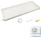 Bandeja de Drenaje de Aire Acondicionado con Orificio de Drenaje y Manguera, Ideal para Sistemas de Bomba de Calor de Aire Acondicionado Split Interiores/Exteriores(81.5x32cm/32x13in)