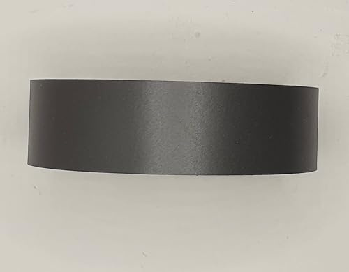 Jarrod's Graphite Supermatt Melamine Edging 10m x 22mm – Pre-Glued Iron-On Edge Banding Roll for DIY Furniture, Kitchen Cabinets & Shelving – Smooth Matt Finish Edge Trim Tape