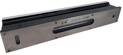 250mm Small Precision Spirit Level 0.02mm Bar Level for Engineers & Machinists