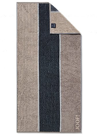 Joop! Frottier Handtücher Signature Lines Graphit, Saunatuch 80x200 cm