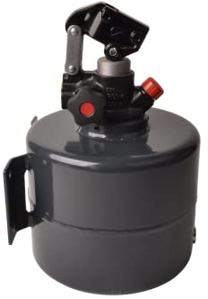 Aanhangwagendirect Handpumpe - verzinkt - 6-Liter-Behälter
