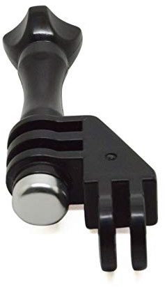 Adapter for GoPro Cameras - 90 Degree Direction Elbow Arm Mount Adapter with Thumb Screw Compatible with GoPro Hero 7/6/5/4/3+/3/2/1