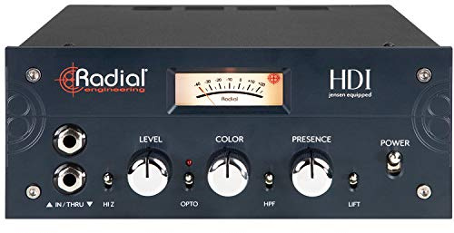 Radial HDI Studio Grade 1-channel Active Instrument Direct Box