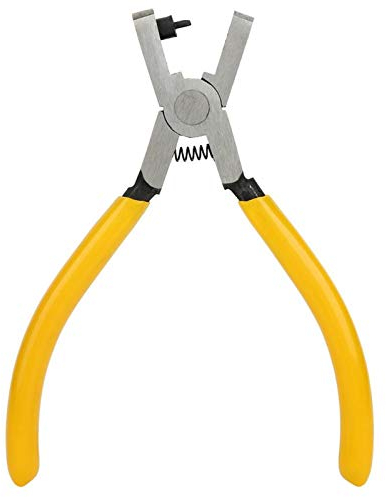 Lochzange Länge 19cm Lochdurchmesser 2mm Rund Einzelloch Locher Metall Heavy Duty Handwerk Lochstanzer für Uhren Gürtel, Papier Karten, Plastikfolie, Dünner Leder, Leinwand
