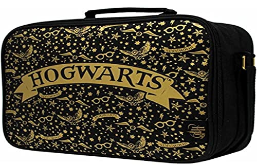 Blue Sky Designs Ltd Harry Potter Hogwarts Mittagessen Tasche, Schwarz