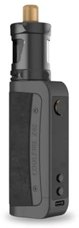 Innokin Coolfire Z80 Kit Box Mod de 80 W, diámetro para atomizador de 25 mm, capacidad líquida de 5,5 ml, carga rápida USB-C (Ash Grey)