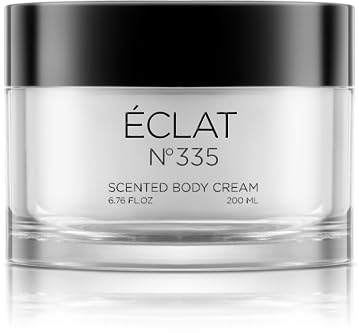 ÉCLAT 335 Body Cream - stark pflegende, dezent parfümierte Körpercreme - mit D-Panthenol und Shea Butter für eine weiche und seidige Haut - Pflege für den Körper Bodylotion 200 ml