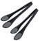 MSY BIGSUNNY Stainless Steel Buffet Tongs - Heavy Duty Kitchen Food Tong for Cooking and Serving (Black - 11 Serving Tongs)