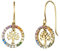 Julie JulsenOhrringe JJER0953.3.MC Damen Ohrringe Lebensbaum Silber 925 Gold