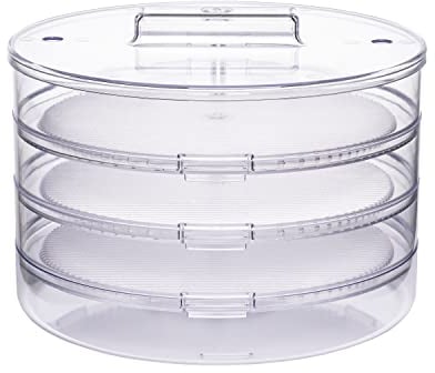 KB Tools Seed Starter Tray and Germination Growing Kit with Reusable Stacking Sprouter Trays for Bean Sprouts, Legumes and Grains, Reusable Indoor Plastic Growers