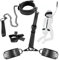 5 in 1 Bondage Fesseln Sex Set, BDSM Toys mit Halsband Handschellen Sex Bett, Augenbinde, Bondageset Fessel Frauen, Erotische Bdsms Spielzeug Hart, SM SexSpielzeug für Paare Extrem Sex