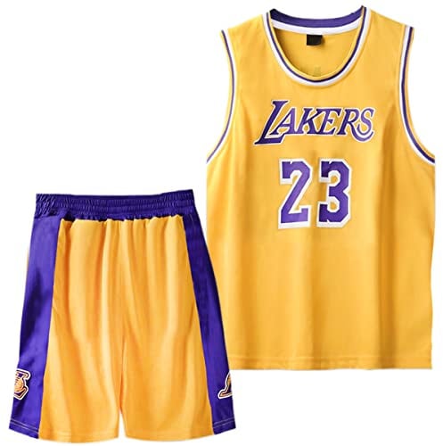 MEEHYRE Basketball Kinder Trikot 2 Stücke,Jungen Basketball Trikot Kinder, Basketball Trainings Jersey and Pants, Basketball Kinder Kleidung Jungs,Basketball Jersey, Basketball Weste Kinder