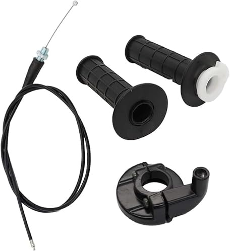 Grapelet Poignée et Câble D'accélérateur Rotatif avec Poignée de 7/8 22mm 50cc 90cc 110cc 125cc 150cc 200cc 250cc Mini vélo ATV Quad Pit Bike Dirtbike