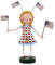 Lori Mitchell Fannie's Flaggen, Polyresin, 15518