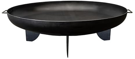 SOUK ONE Feuerschale Monaco 100 cm, Feuerschale - Feuerstelle für den Garten, Feuerschalen, Terrasse und Balkon, Feuertonne und Feuerkorb (Ø 100cm Monaco)