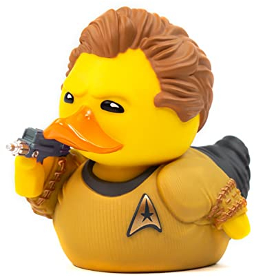 TUBBZ Box-Ausgabe Captain James Kirk Sammelfigur aus Vinyl in Form Einer Gummiente - Offizielles Star Trek Merchandise - TV, Filme & Videospiele