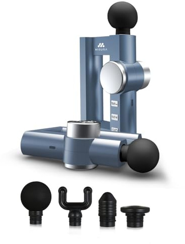 MISURA | MB2 Deep Heating Massage Gun | BLUE