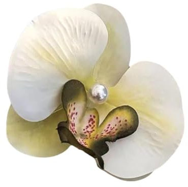 Fermagli per capelli con fiori di orchidea forcina per capelli da spiaggia donne ragazze fiori di sabbia clip per capelli accessori colorati regalo