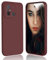 DESSEN Hülle für Xiaomi Redmi 12C Handyhülle - Silikon Schutzhülle Stoßfest Kameraschutz Protection Case Dünn Weiche TPU Bumper Cover Anti-Fingerabdruck, Weinrot