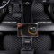 nAutochoose Auto Fußmatten Anpassen für Hyundai Tucson i10 i20 i30 Kona Ix35 Ioniq Santa Fe Sonata Limousine, SUV, Sportwagen, Polster, Schutz, rutschfeste Leder-Bodeneinlagen Schwarz