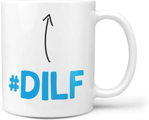 kisoyo DILF Tasse, lustig, unhöflich, Geschenk für Ehemann, Vater, Freund