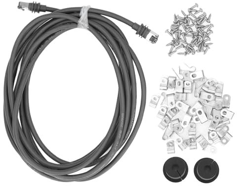 Buachois Starlink-Kabel, Ersatzkabel kompatibel mit Starlink Gen3 V3, professionelles IP68 wasserdichtes 1200 Mbit/s Plug-and-Play-Satelliten-Ersatzkabel (30FT(10M))