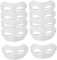 DRESSOOS 10 Stück DIY Papier Kunst Masken Blanko Masken Für Maskerade Und Cosplay Party Kreative Bastelideen Für Kinder Und Erwachsene Ideal Zum Bemalen Und Gestalten