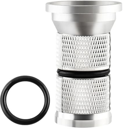 Ensemble de tête de Fourche en Fibre de Carbone - Bouchons de Compression de Tube de Direction, Capuchon supérieur en Alliage d'aluminium | Bouchons d'extension de vélo de vélo en Carbone pour