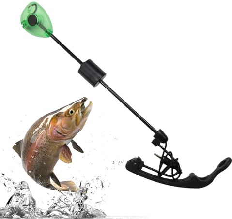 Yanayi Alarma de Picada para Pesca | Alarmas de Picada para Pesca,con Luz LED Indicadora y Detección para Hombre en Exteriores