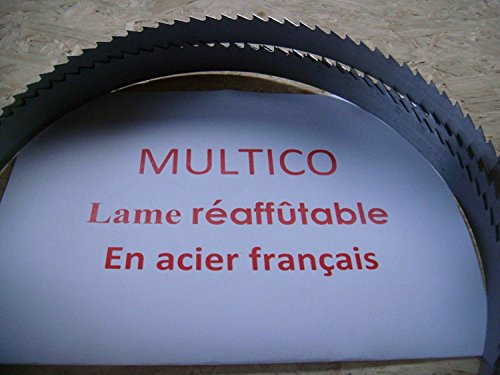 Lames de Scie à Ruban Réaffûtable 2360mm x 20mm x 3TPI x 0.5mm Première Qualité